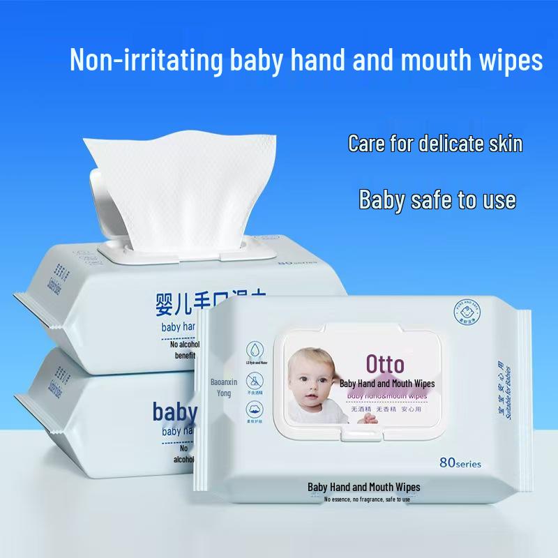 80 Large, Thickened Baby Wipes - Newborn & Family Value Pack, Individually Packaged for Convenience