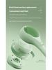Wireless Smart Electric Bath Brush with Long Handle, Waterproof & Automatic Scrubber for Back and Body