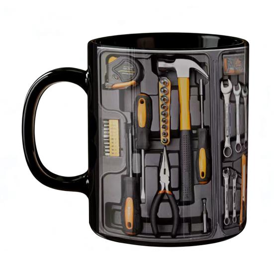 Hrnček mechanika Keramický Vtipný hrnek na kávu pro mechaniky a garážové nadšence Originální dárek pro manžela, tátu