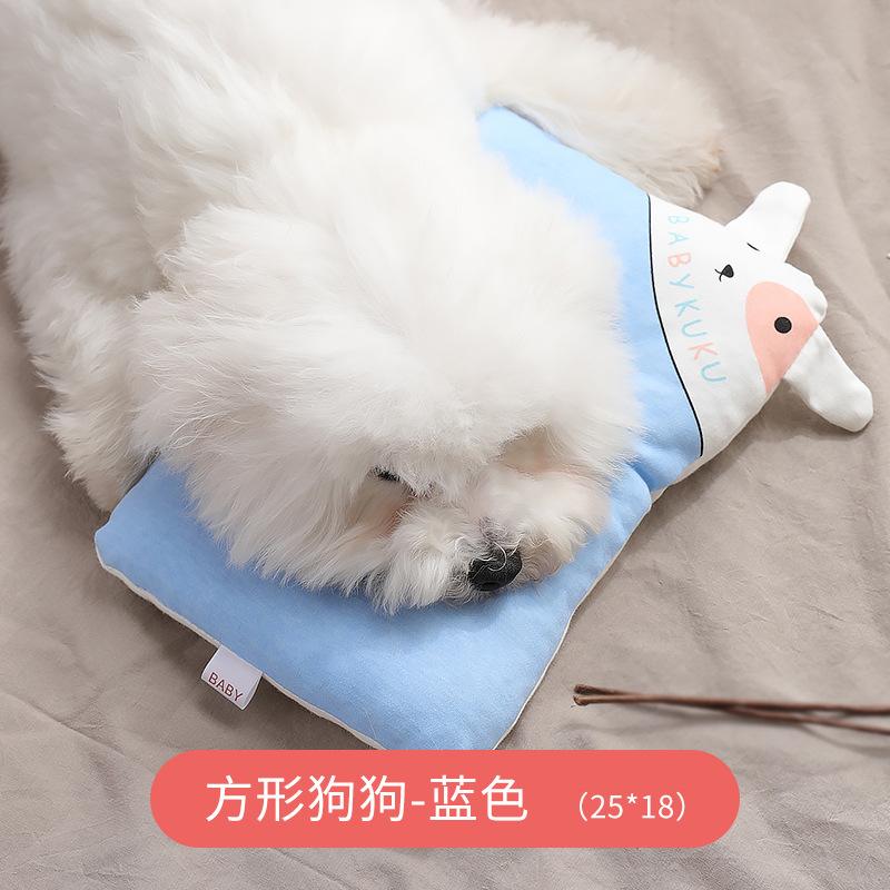 Pet Dog Sleeping Pillow Cute Piggy Pattern Protection Cervical Spine Deep Sleep Dog Cat Pillow