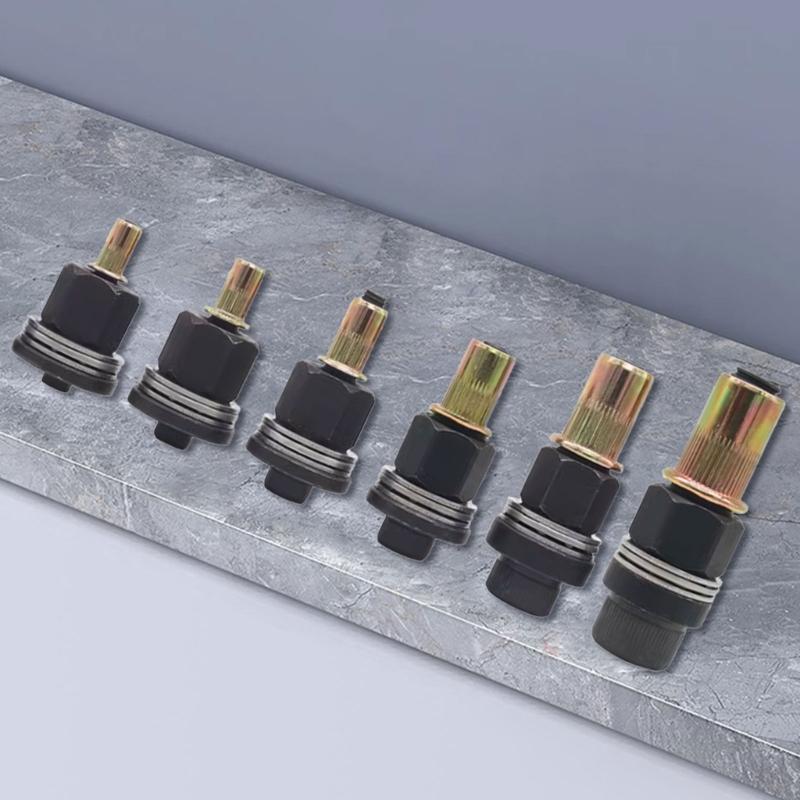 Hand Rivet Nut Manual Tool Ergonomic Designs Suitable for Metalworking Tight Spaces with Accessories Simple Installation