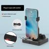 Tragbarer Handy-Automatik-Schüttler, leiser automatischer Schrittgeher-Halter, verstellbar für die meisten Smartphones, Geschenk für Fitness-Liebhaber
