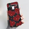 Cute Case For LG Q61 Capa For LG K61 Coque For LG Q70 Fundas Printing Shell Protective Cover Soft Silicone Cartoon Black Casing