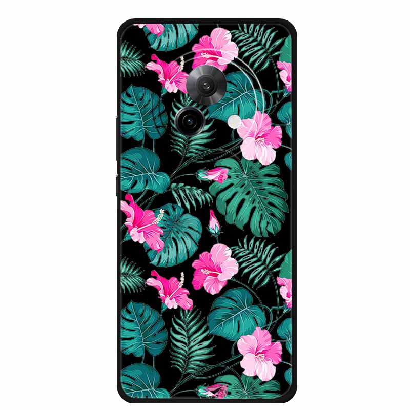 Black Silicone Case For Meizu Lucky 08 Case Luxury Protective Soft Phone Back Cover For Meizu Lucky 08 Case 6.78" Cartoon Shell