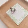 Lovely Rabbit Ear Adjustable Rings Bunny Zircon Jewelry Opening Rings