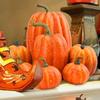 7Pcs Autumn Harvest Artificial Pumpkins Large Fake Simulation Pumpkin Thanksgiving Realistic Fall Autumn Decorations for Home