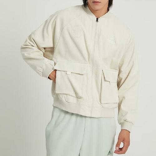 adidas St Cord Wvjacket Jacket Men's White HR4446