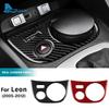 Echter Weicher Carbonfaser-Aufkleber für Leon 1M MK1 2005 2006 2007 2008 2009 2010 2011 2012 LHD RHD Auto Becherhalter Zubehör