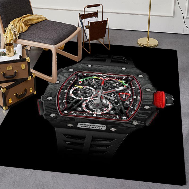 Swiss watch R-Richard Miller printed carpet high-end watch dial floor mat living room sofa room decorative art rugs
