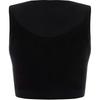 Loewe Tank Tops Women's Black Crew Neck Moderate Other S359Y23X85-1100