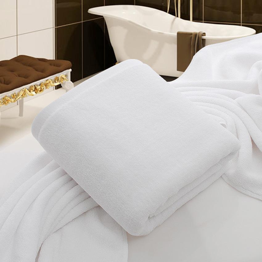 Weiß Großes Badetuch Duschtuch Baumwolle Dicke Handtücher Home Badezimmer Hotel Erwachsene Kinder Badhanddoek Toalha de banho Serviette de bain