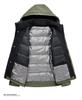 Men's White Duck Down Winter Jacket - Hooded, Windproof, Warm, Thickened, Couple Style