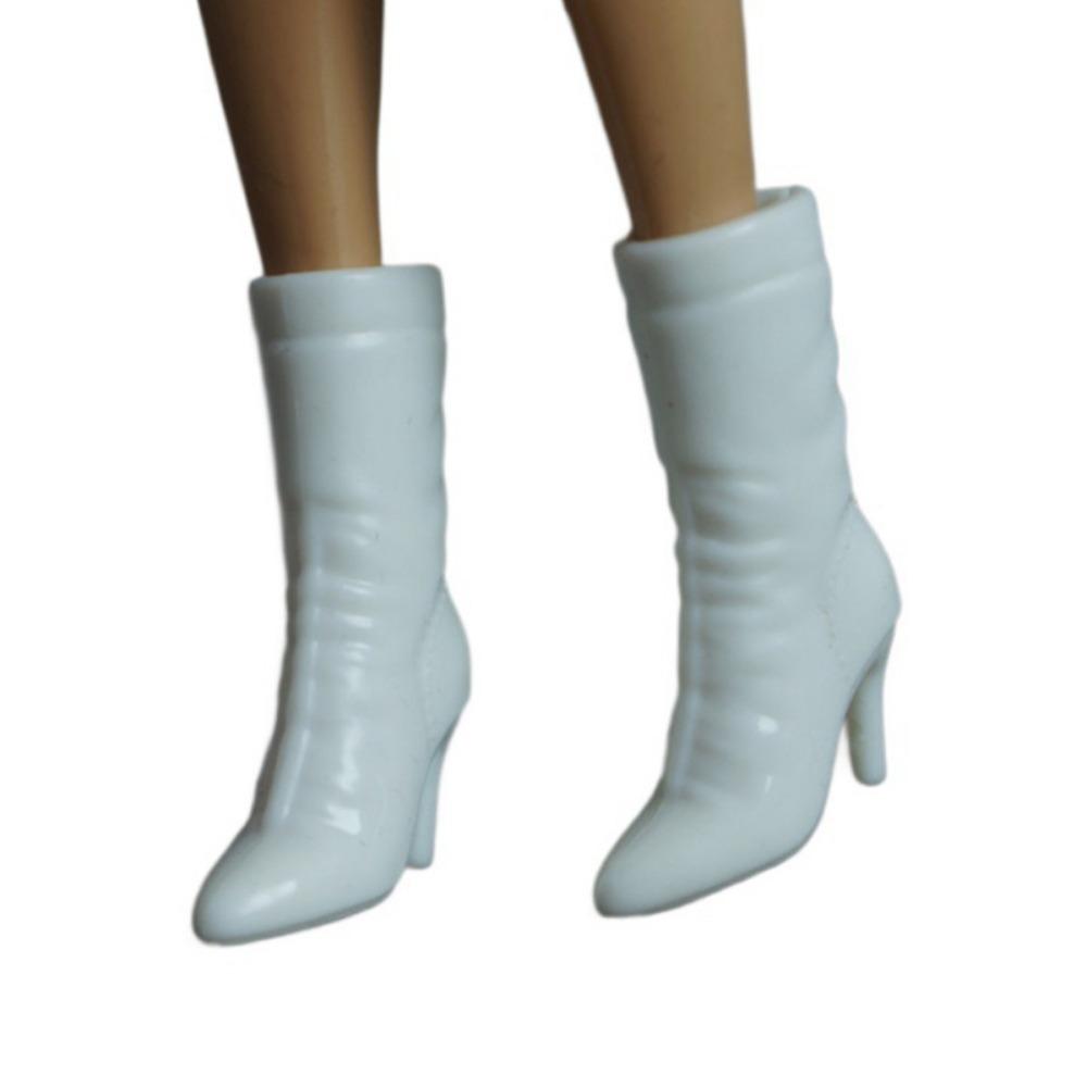 Fashion 1/6 Doll Sippers Shoes Sandals High Eyed Shoes Flat Shoes Fit Foot Length 2cm Dolls