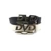 Design Nostalgico Dvd Cintura con Fibbia Inglese Decorazione da Donna Abbinabile con Cintura per Jeans Versatile Senso del Design Cintura di Nicchia