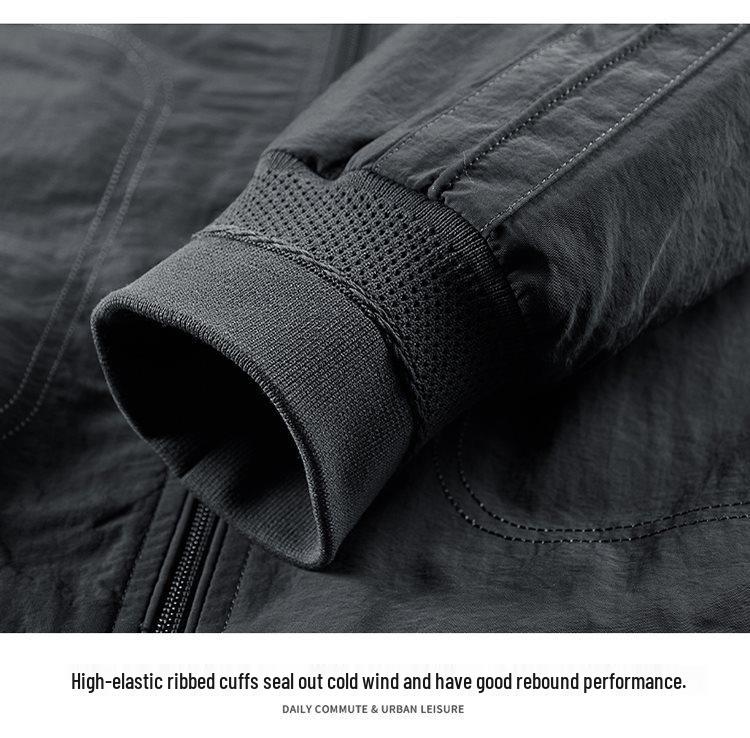 2026 Men's Spring & Autumn Stand Collar Jacket: Sport, Casual, Business, Outdoor M-5XL