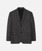 Draw Fit Oversized Modern Check Blazer