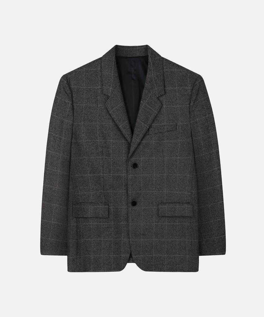 Draw Fit Oversized Modern Check Blazer