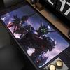 Mouse Pad Mmechanical Warrior Ggundam Laptop Anime Keyboard Mouse Mat Large Mousepad Keyboards Pad Gamers Decoracion Desk Mat