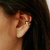 ROAJU volume heart earcuff