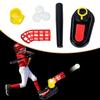 Kids Baseball Pitching Machine Batting Sports Sturdy Outdoor Fun Training with 3 Baseballs