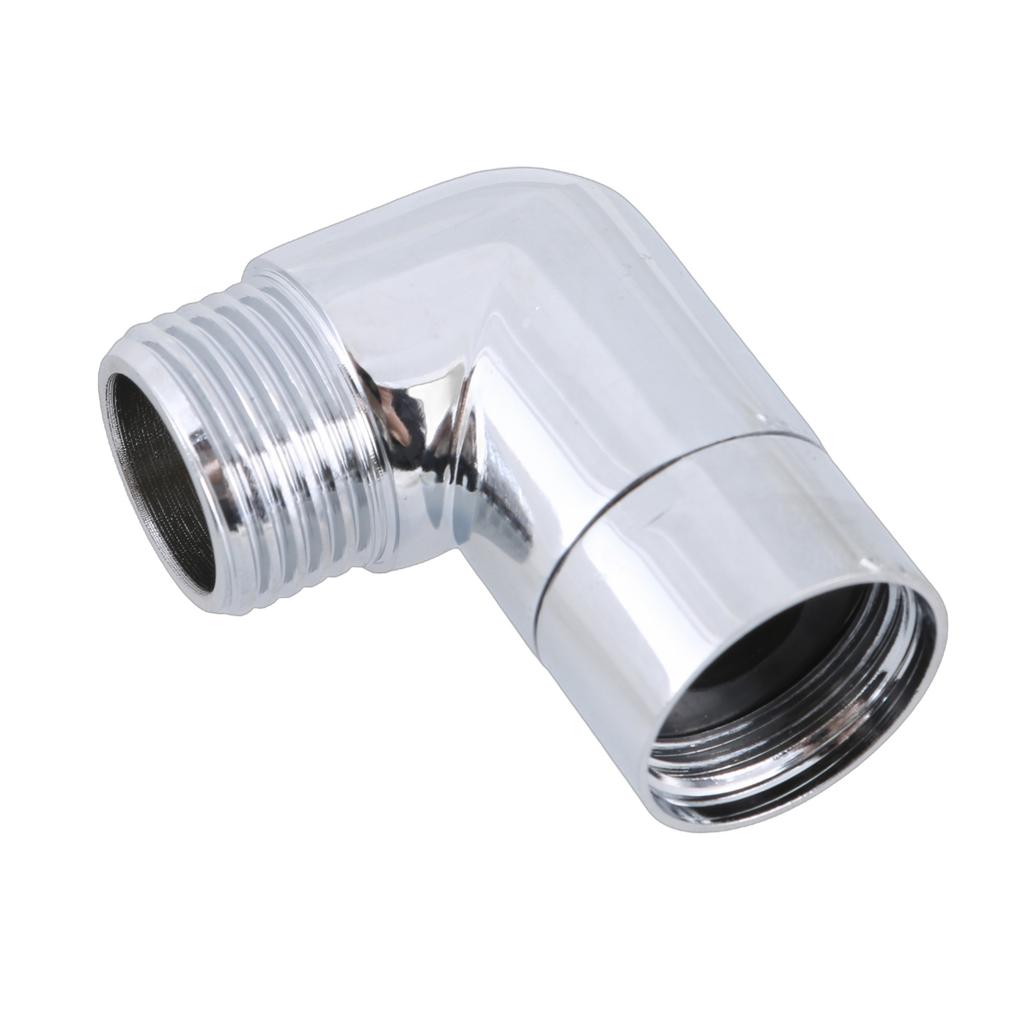Shower Head Elbow Adapter Replacement 90 Degrees Shower Arm Elbow Adapter for Hand Showers and Wall-mounted Showers