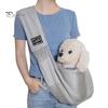 Dog Carrier Sling for Small Dogs Cats Hand-Free Pet Sling Bag Safe Breathable Mesh Fabric Travel Puppy Bag with Pocket