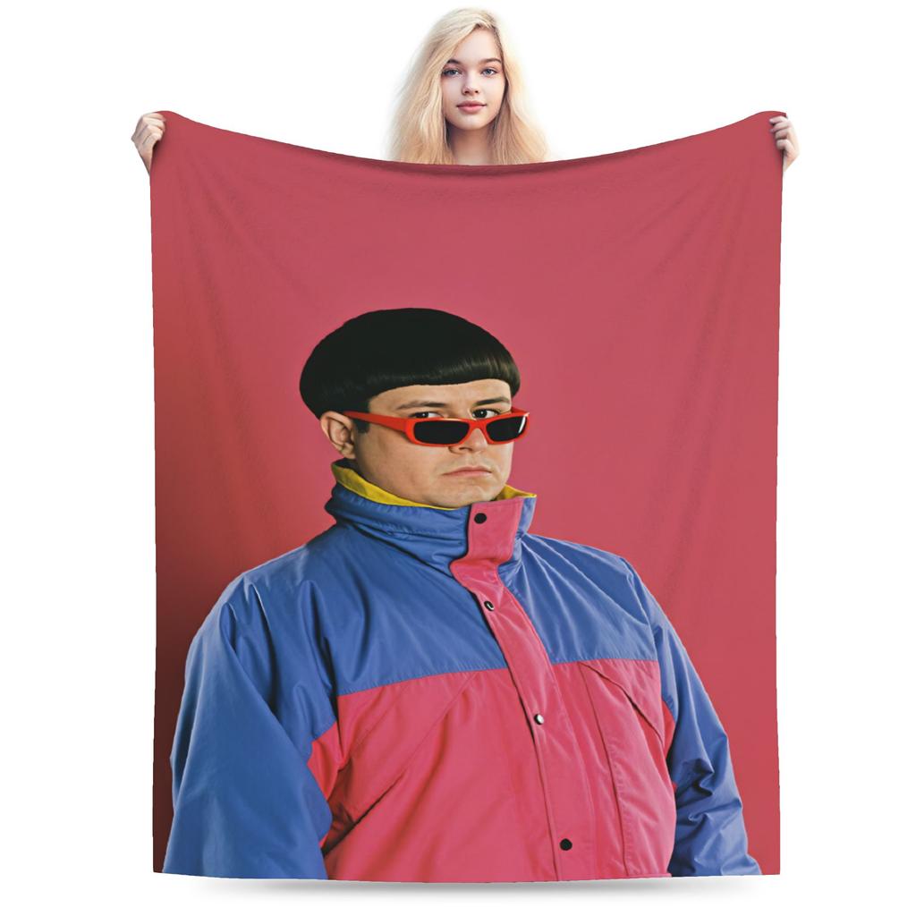 Oliver Tree Flannel Blanket Adults Girls Warm Soft Throw Blanket Winter Living Room Bedspread Sofa Bed Cover