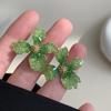 GemChic Women's Earrings Trendy Ear Stud Needle Gradient Imitation Gem High-Grade Earrings Exquisite Birthday Christmas Jewelry Gift
