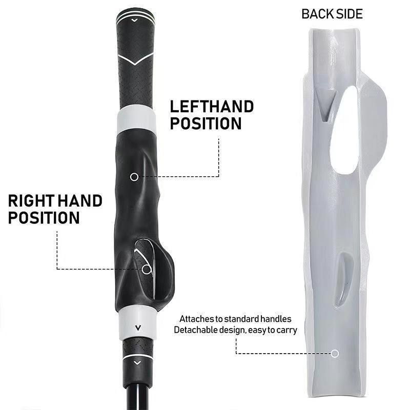 Golf Grip Trainer Golf Training Aid Golf Club Handle Corrector for Correct Hand Position Swing Practice