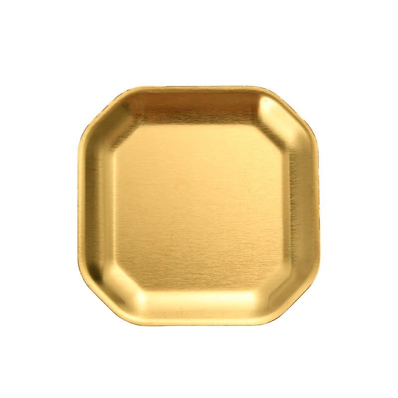 Stainless Steel Octagonal Snack Plate