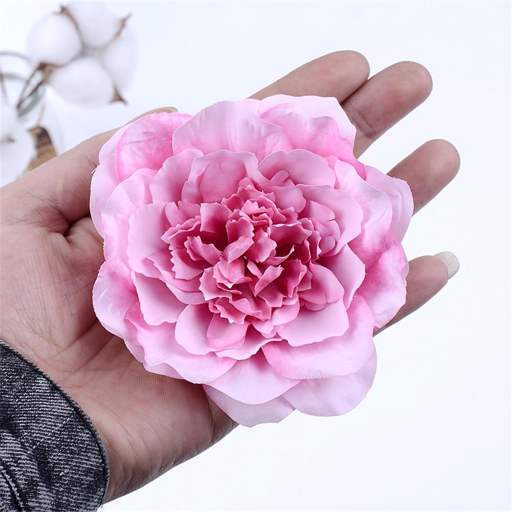 5 Stück 10CM Große Künstliche Pfingstrose Blume Hohe Qualität Seidenrose Für Hochzeitsparty Heimdekoration DIY Kranz Geschenk Clipart Blume