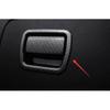For Cadillac XT6 2020-2022 Carbon Fiber Co-Pilot Storage Box Handle Sticker 2PCS