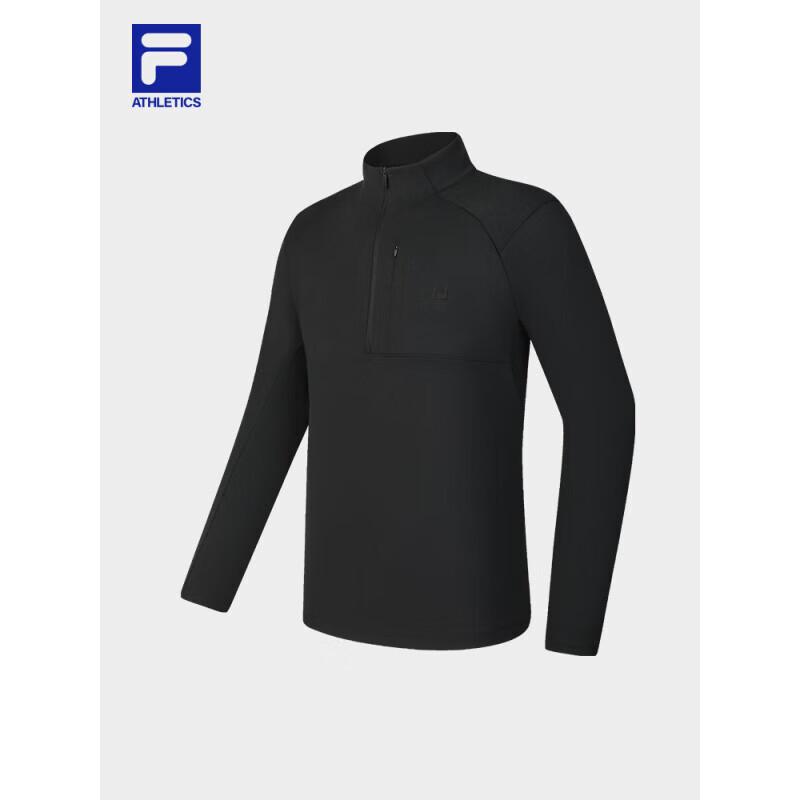 FILA Men s Spring Sports Half-Zip Long Sleeve T-Shirt M