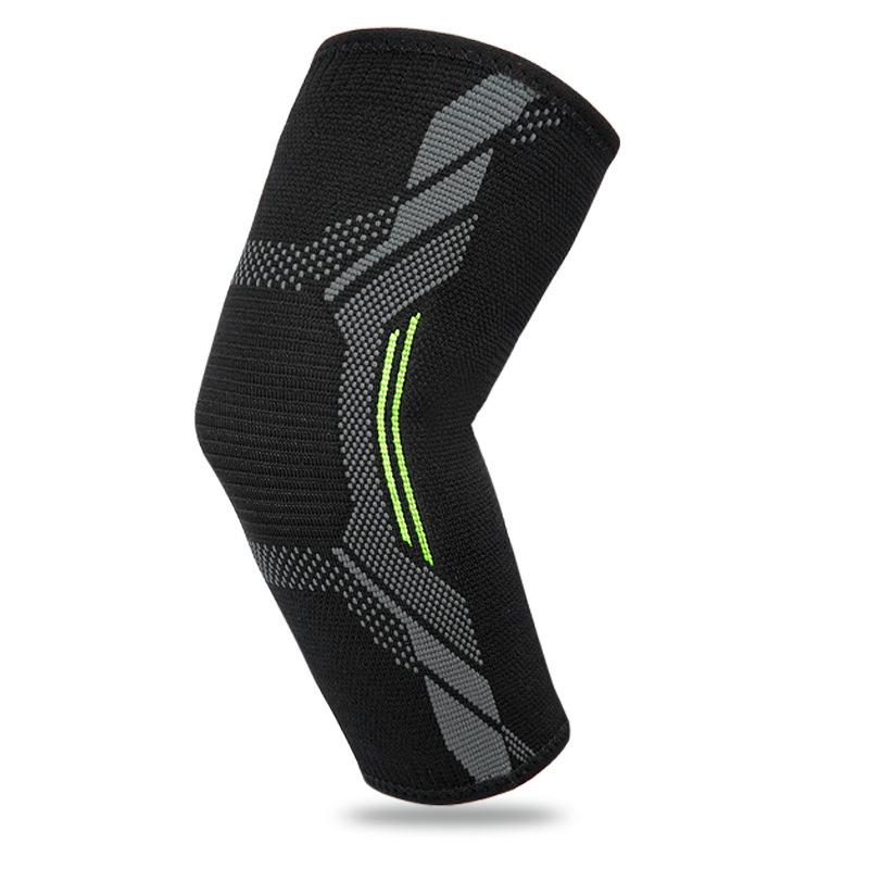 New Knitted Elbow Cover Sports Running Mountaineering Basketball Badminton Fitness Pressurized Breathable Arm Cover