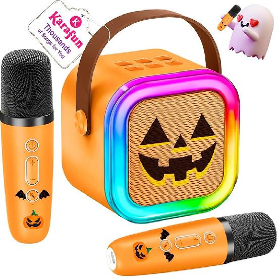 Mini Karaoke Machine for Kids, 2025 TOP Toys Birthday Gifts Ideas for Girls Ages 4, 5, 6, 7, 8, 9, 10, 12+ Years Old, Portable MP3 Player with 2