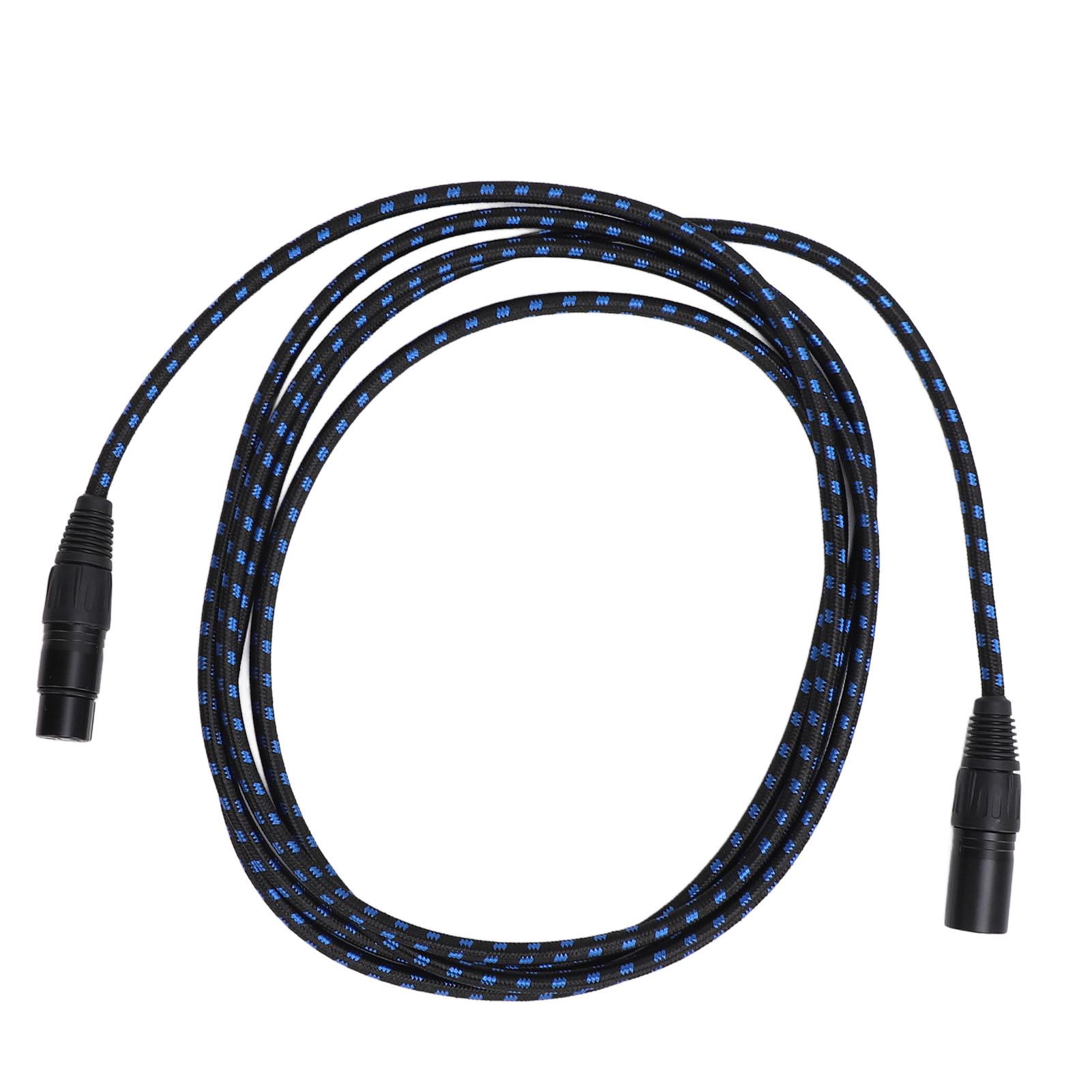 

Кабель XLR 10 футов Hi-Fi Стерео Аудио Соединение Микрофонный Кабель Подавление Басового Звука Dark Blue