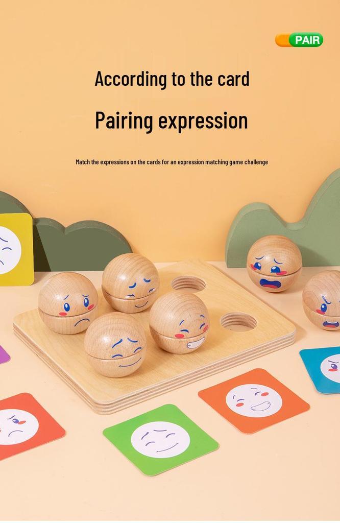 Face-Changing Expression Ball Game: Large, Educational, Parent-Child Interactive Toy for Early Childhood Development