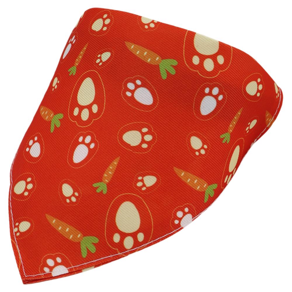 Adjustable Pet Bandana Cotton - Dog Cat Cartoon Print Drool Bib for Daily Use, Triangle Scarf Puppy Kitten Neckwear