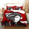 Anime Lupin Third Mine Fujiko Printed Bed Set Duvet Cover Pillowcase Bedding Set Linen Sheet Quilt Cover Full Queen King Size