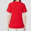 Adidas Cartoon Rabbit Embroidery Logo Sports Casual Round Neck Short Sleeve T-Shirt Women Tops Red HZ3005