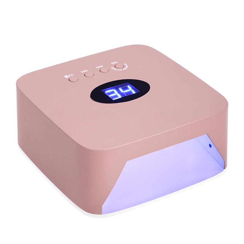Cordless LED Nail Lamp: Fast-Drying, Rechargeable & Portable Nail Dryer for Nail Art Therapy