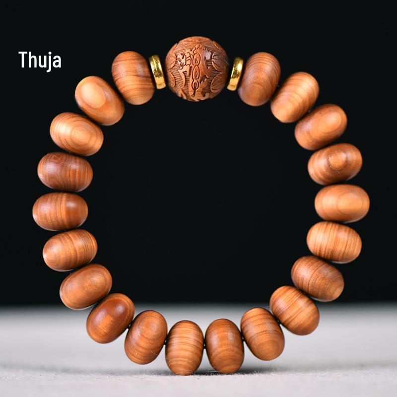 Yabai High Oil Abacus Bead Carving Buddha Beads Wenwan Jewelry for Wealth and Treasure