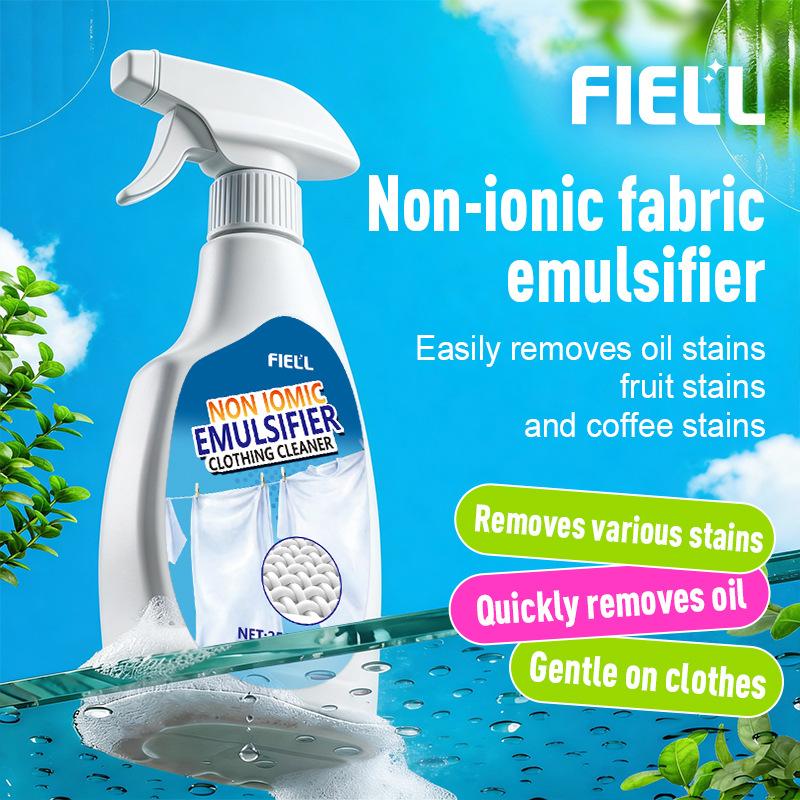 250ML Fleckenentferner-Spray für Kleidung ohne Ausspülen Nichtionischer Emulgator für Öl Kaffee Fruchtfleckenreinigung Waschmittel