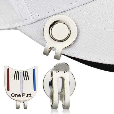 Practical Ball Position Mark Cap Clip Golf Putting Alignment Aiming Tool Golf Hat Clip Golf Ball Marker