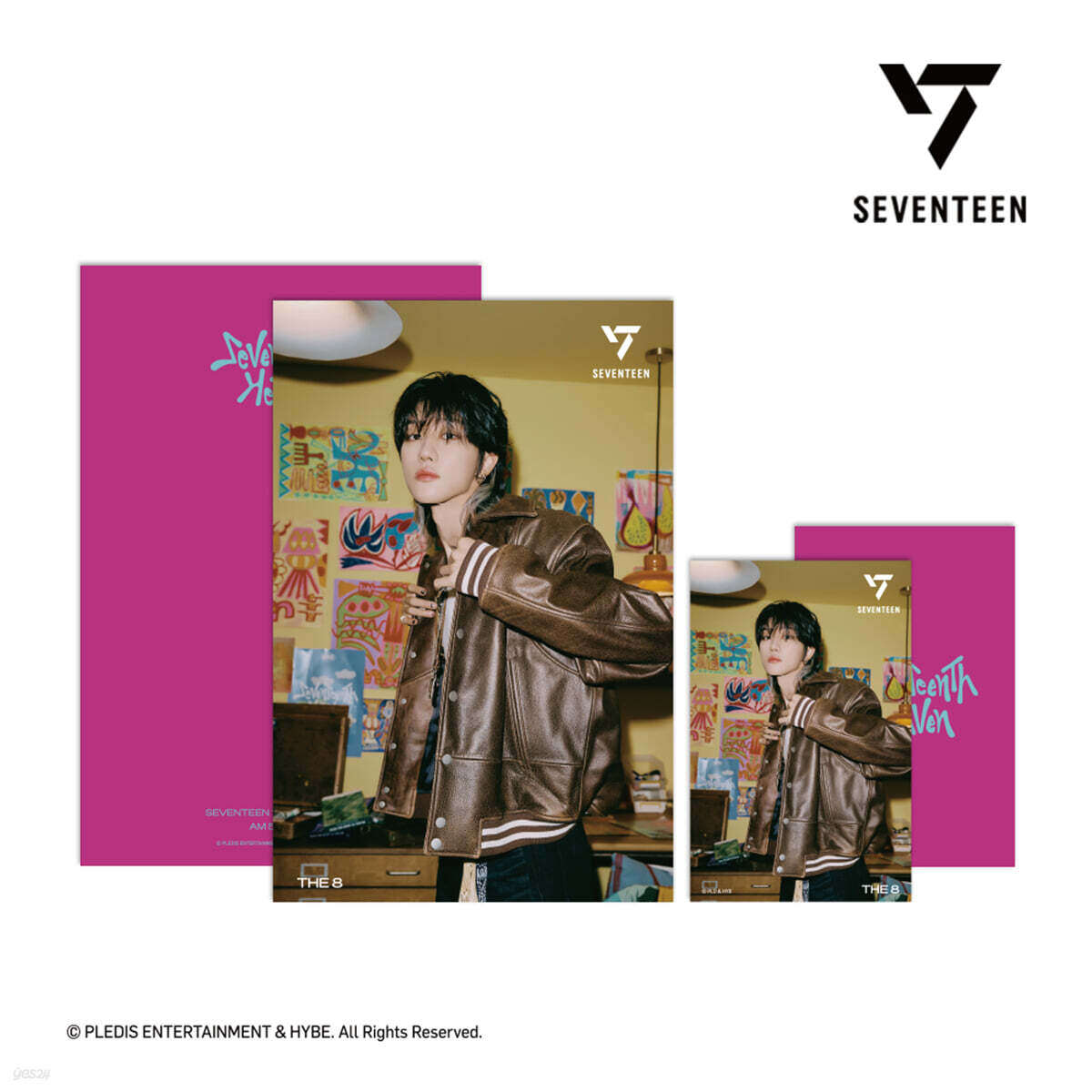 

[SEVENTEEN - SEVENTEENTH HEAVEN] 3D Lenticular Postcard [AM 5:26 ver.][The Eight ver.]