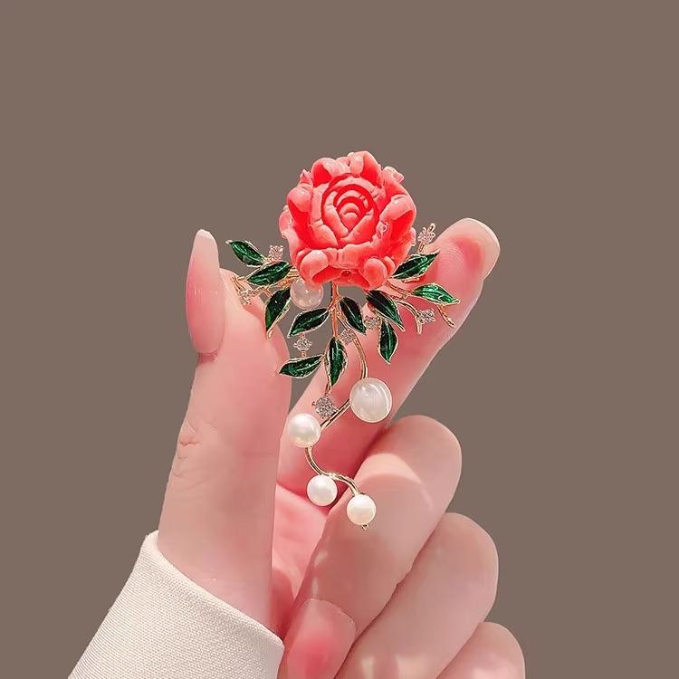 Luxury Korean Bow Brooch – Elegant and Versatile Pin for Suits and Attire
