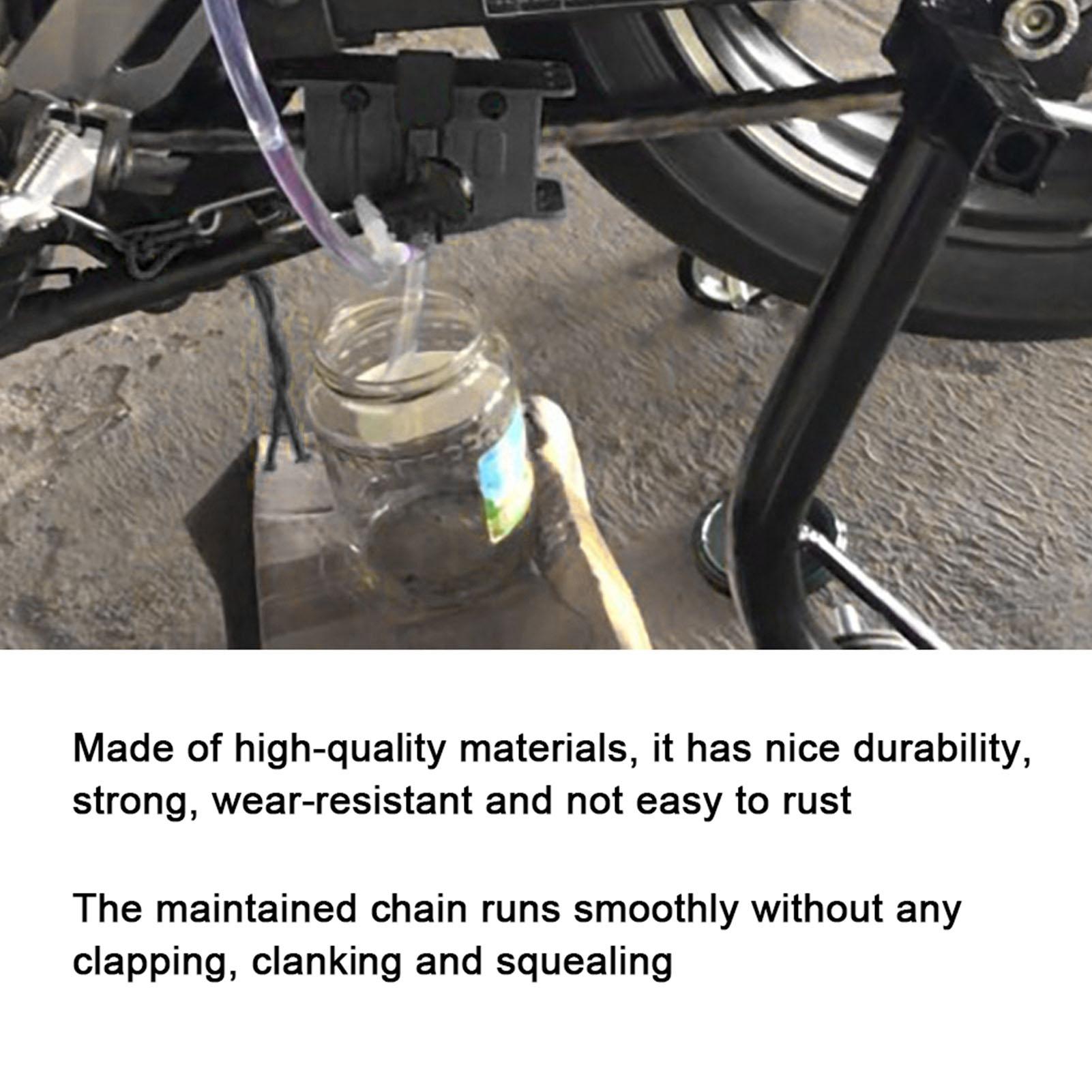 Набор для чистки цепи мотоцикла Щетка для чистки цепи Инструмент для чистки шестерен для мотоцикла чёрный