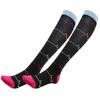 1 Pair Sports Pressure Stockings Elastic Calf Care for Running and Riding Mountaineering S M Black Flash