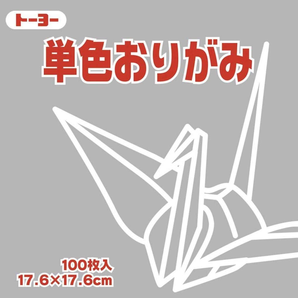 

Toyo Origami Origami Single Color Square Mouse 100 Sheets 065156 Single-sided 17.6cm
