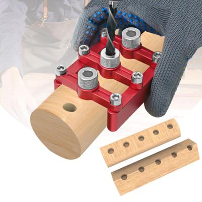 3-10mm Drill Sleeves Self Centering Dowelling Jig Precise Punch Woodworking Tool  Precise Drilling